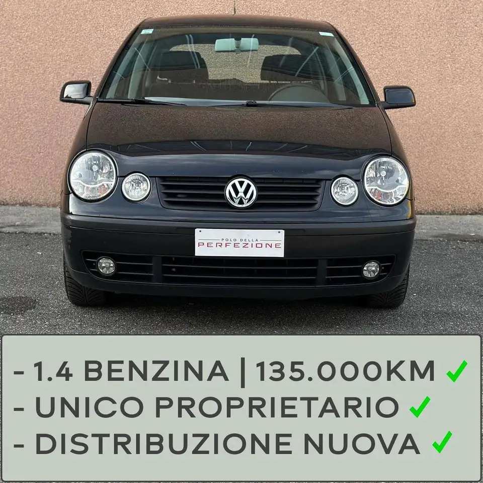 2003 Volkswagen Polo 1.4 Benzina, Euro 4, Unico Proprietario, photograph 1