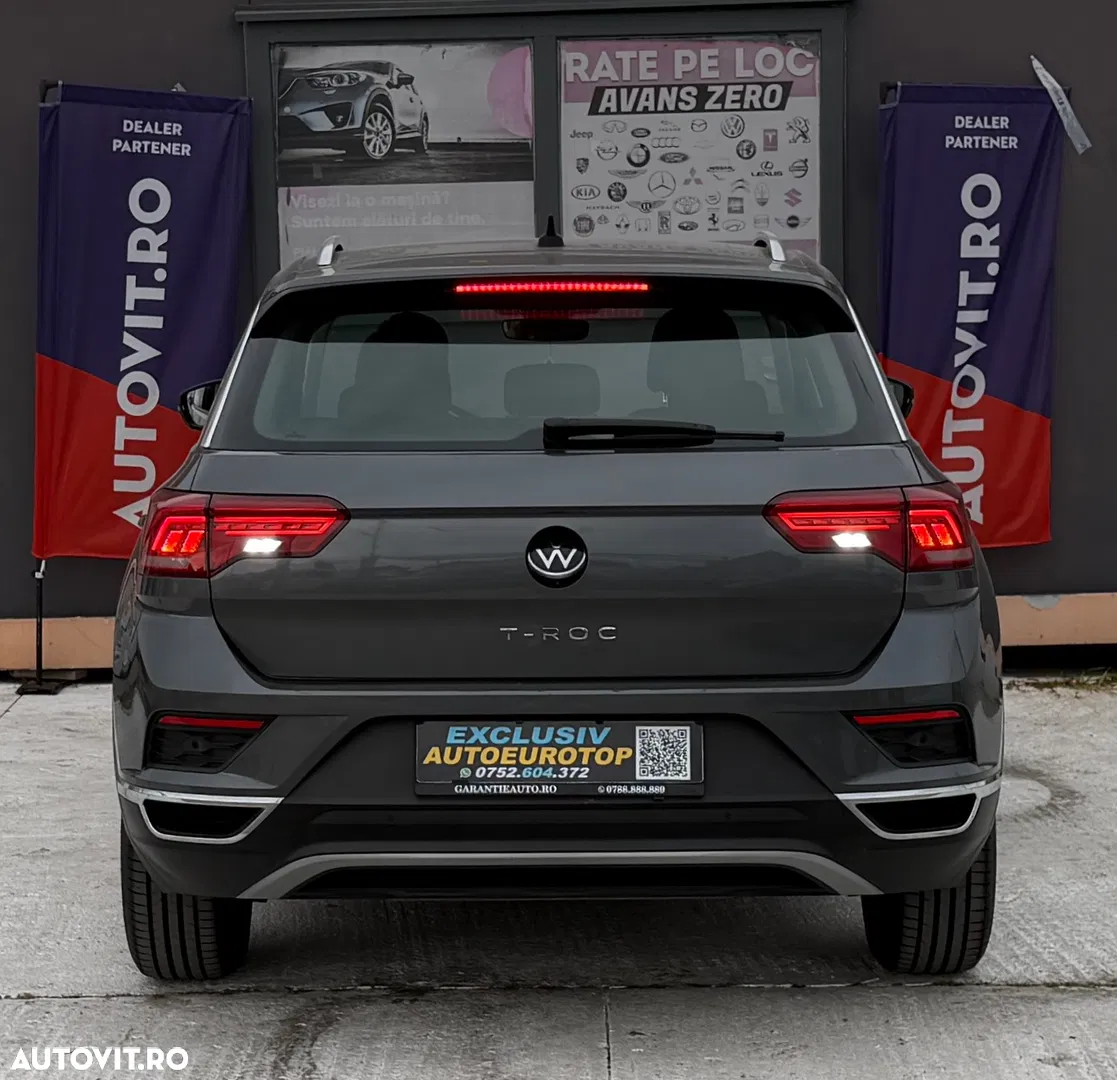 2022 Volkswagen T-Roc 2.0 TDI SCR DSG Style, photograph 9
