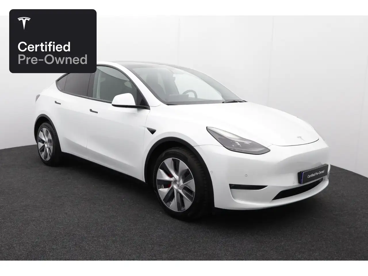 2021 Tesla Model Y Long Range AWD "Certified Pre-Owned", photograph 3