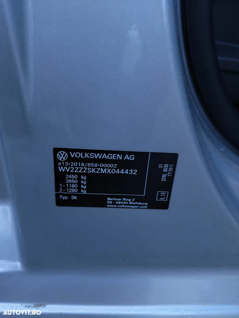 2021 Volkswagen Caddy 2.0 (7-Si.) Maxi XTRA, photograph 4