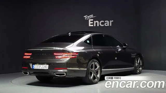 2021 Genesis G80 Gasoline 3.5 Turbo AWD, photograph 1