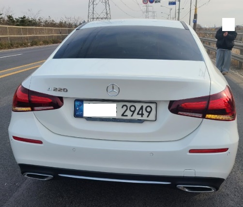 2021 Mercedes-Benz A220 Sedan, photograph 2