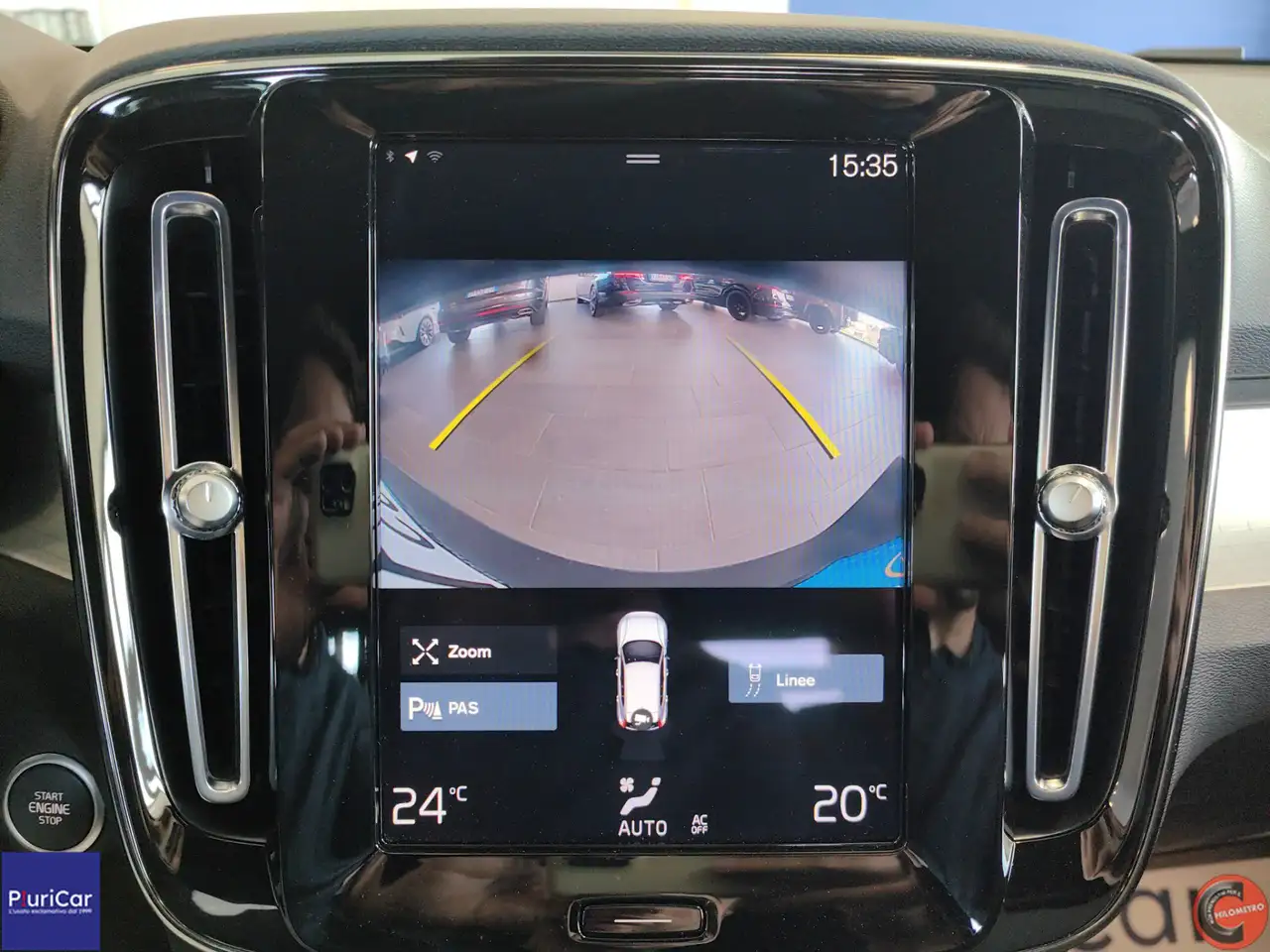 2022 Volvo XC40 T4 Recharge PHEV Auto Navi Camera+Sensori Keyless, photograph 12