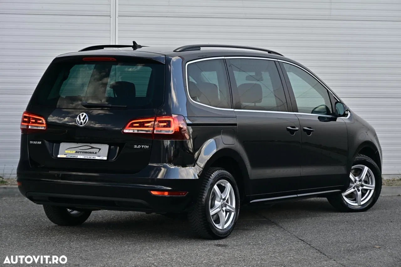 2016 Volkswagen Sharan 2.0 TDI DSG Comfortline Black Style, photograph 5