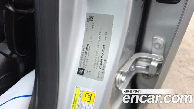 2011 ChevroletGMDaewoo Orlando 2.0 Diesel LTZ, photograph 10