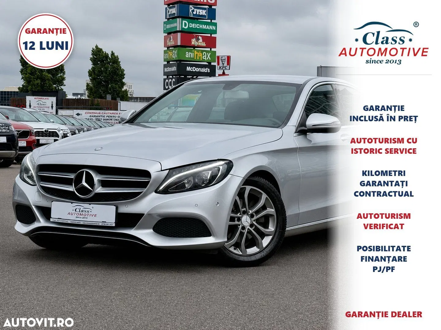 2015 Mercedes-Benz C 200 BlueTec, photograph 1