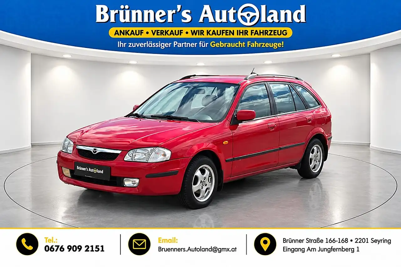 Mazda 323 1.5 Benziner Lückenloser Service bei Mazda Pick... — photo 1 of 12