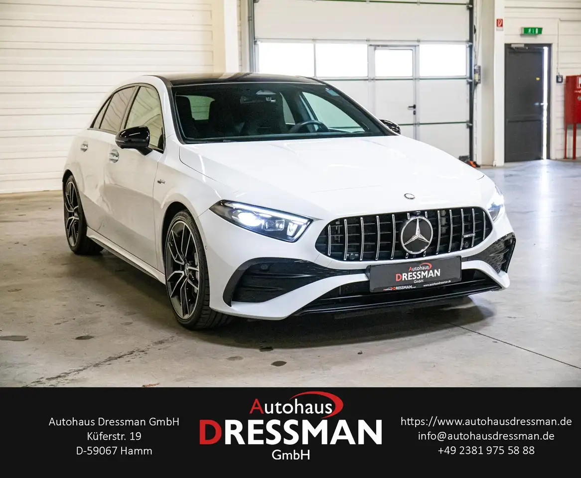 2023 Mercedes-Benz A 35 AMG LED BURMESTER PANO 360° NIGHT HuD 19z., photograph 3