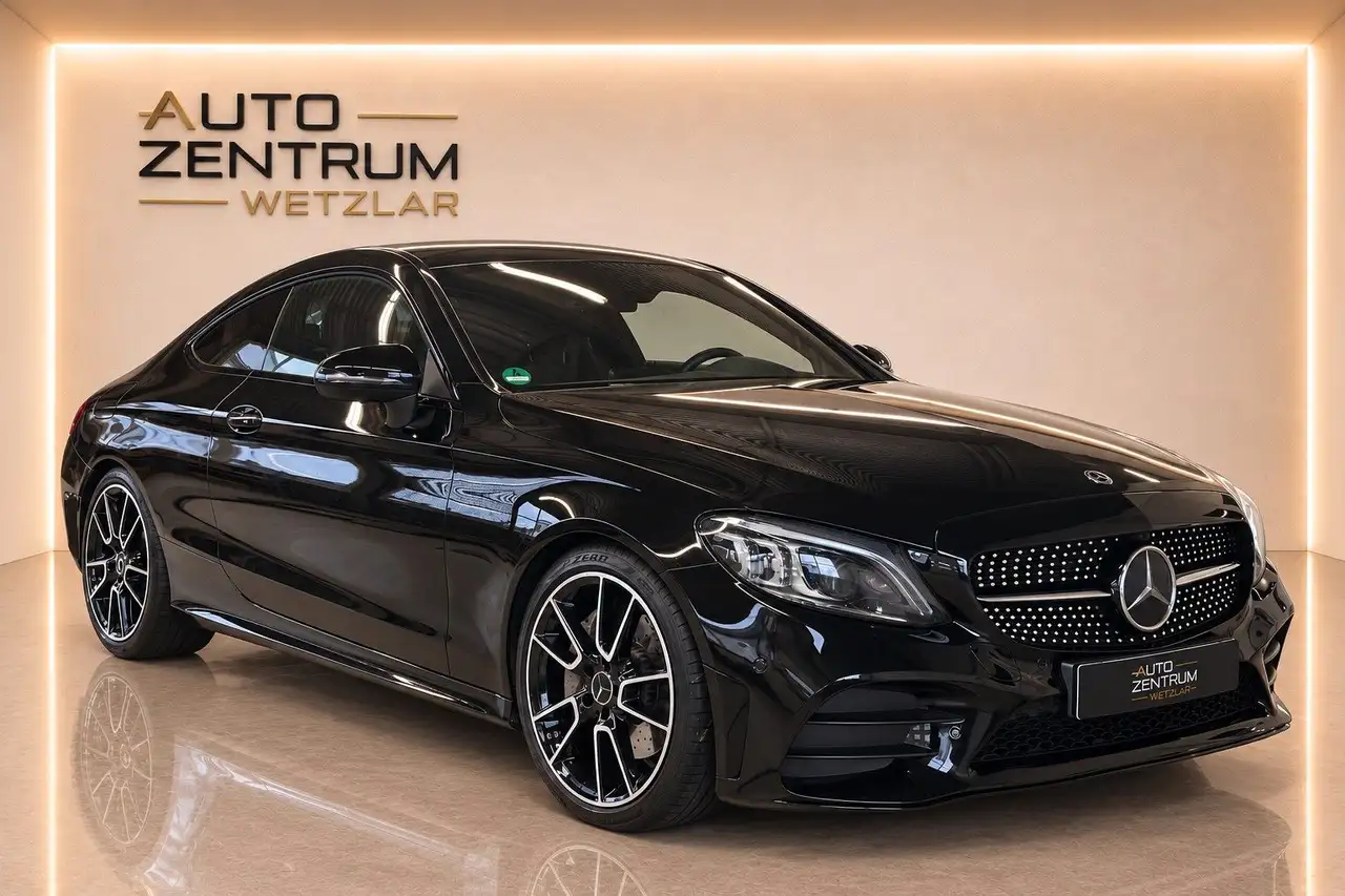 Mercedes-Benz C 400 4Matic AMG Coupe Designo Luft Pano HUD 360 — photo 1 of 22