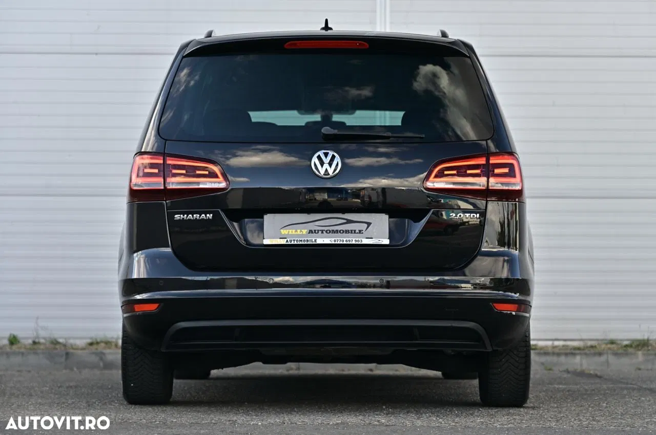2016 Volkswagen Sharan 2.0 TDI DSG Comfortline Black Style, photograph 9