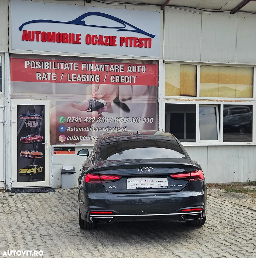 2020 Audi A5 Sportback 40 TFSI S tronic S line, photograph 7