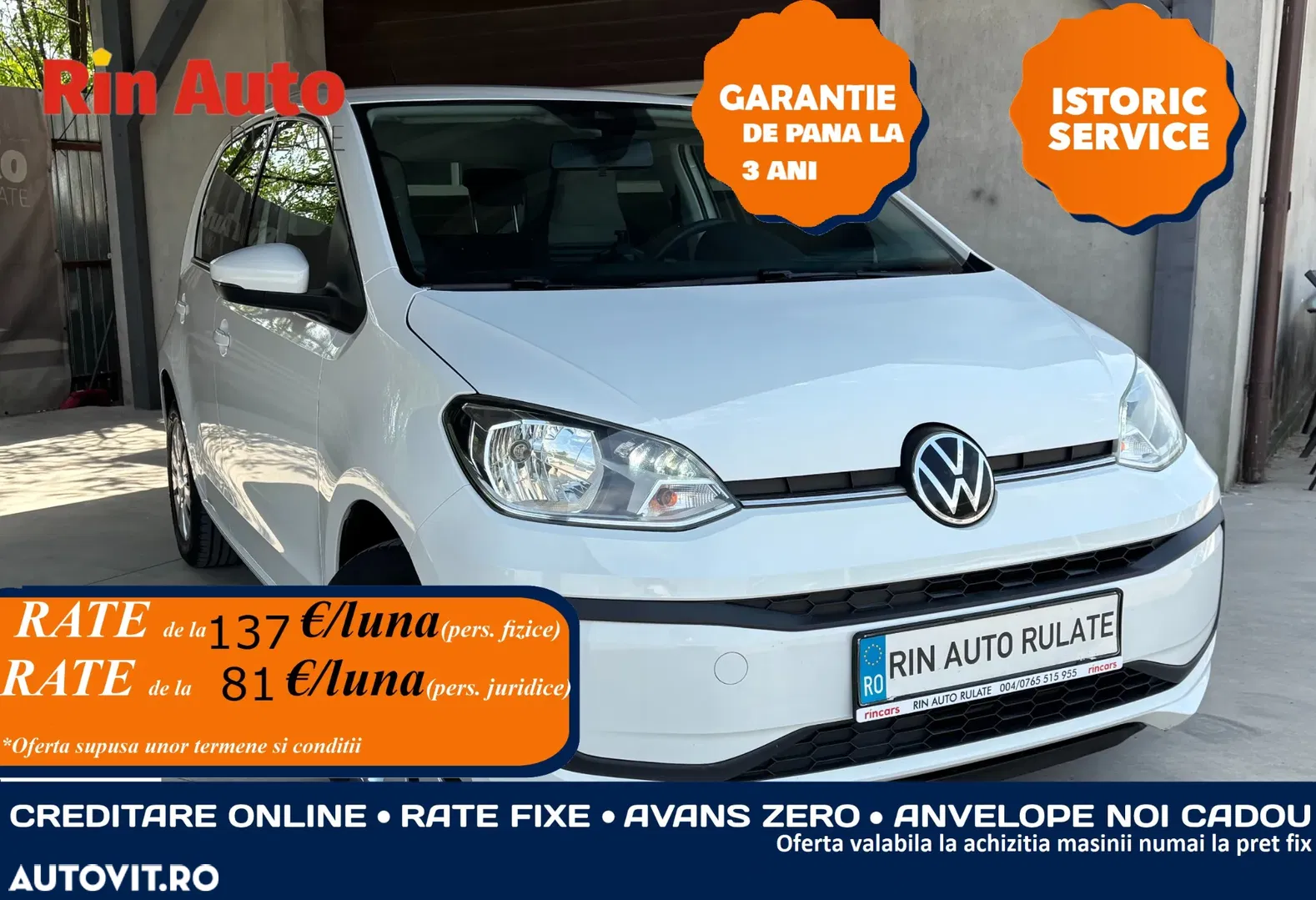 2021 Volkswagen up! white style, photograph 1