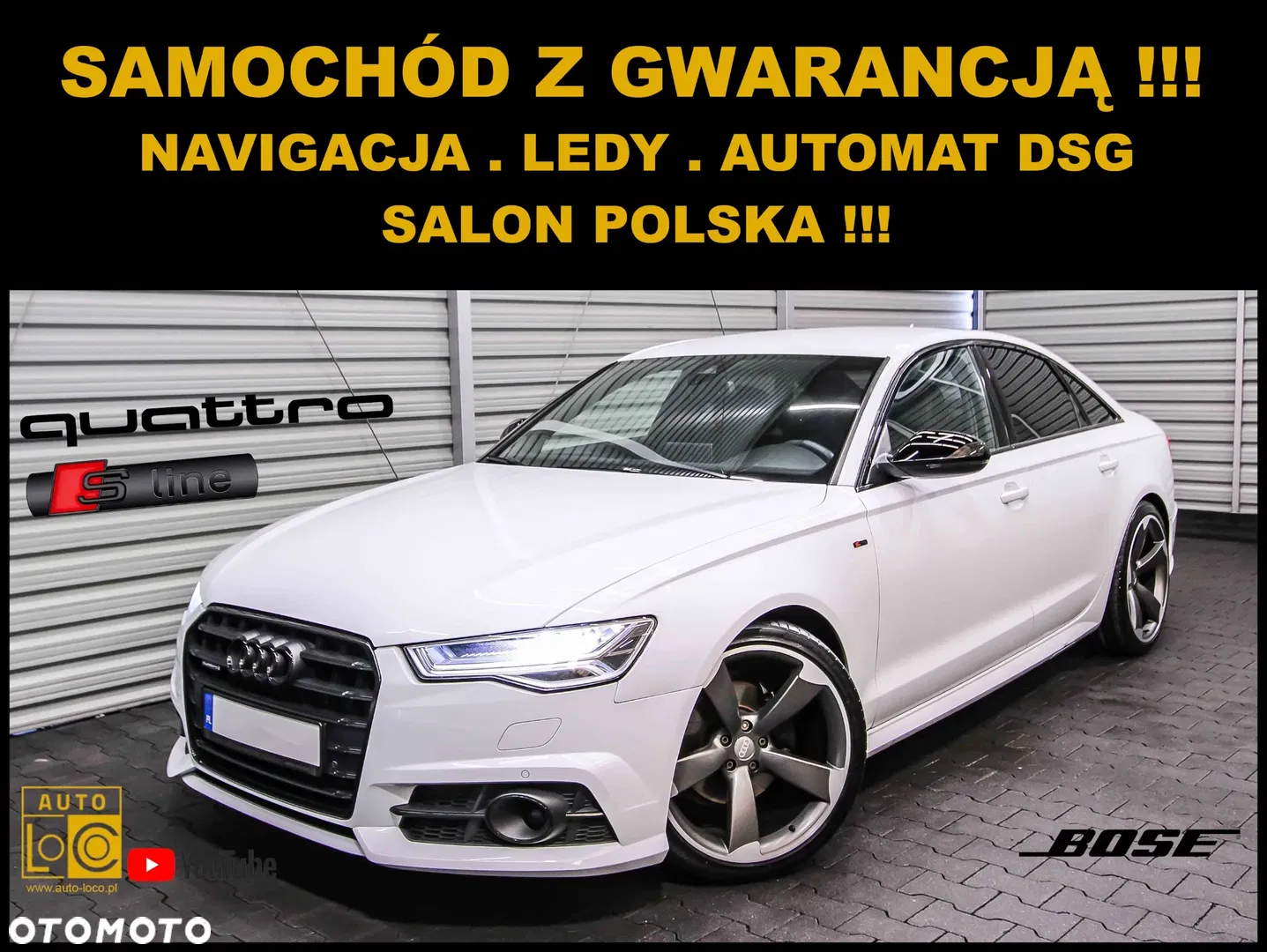 2017 Audi A6 Limousine 2.0 TDI Quattro S tronic, photograph 1