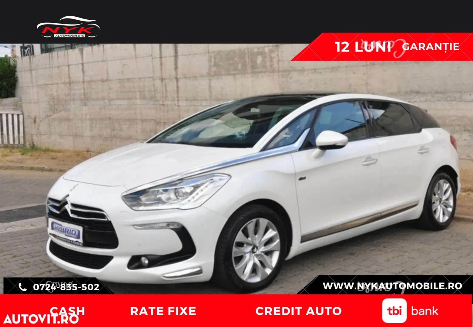 Citroën DS5 Hybrid4 EGS6 SportChic — photo 1 of 23