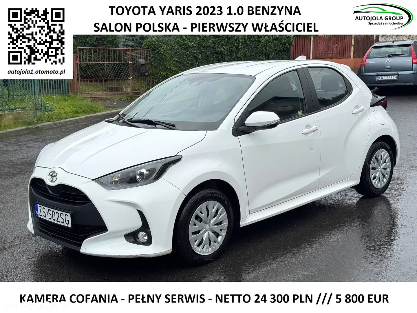 2023 Toyota Yaris 1.0 Active, photograph 1