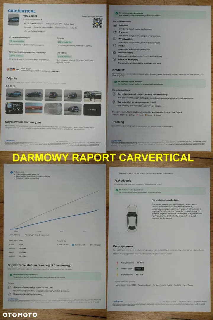 2019 Volvo XC 60 D4 AWD Inscription, photograph 6