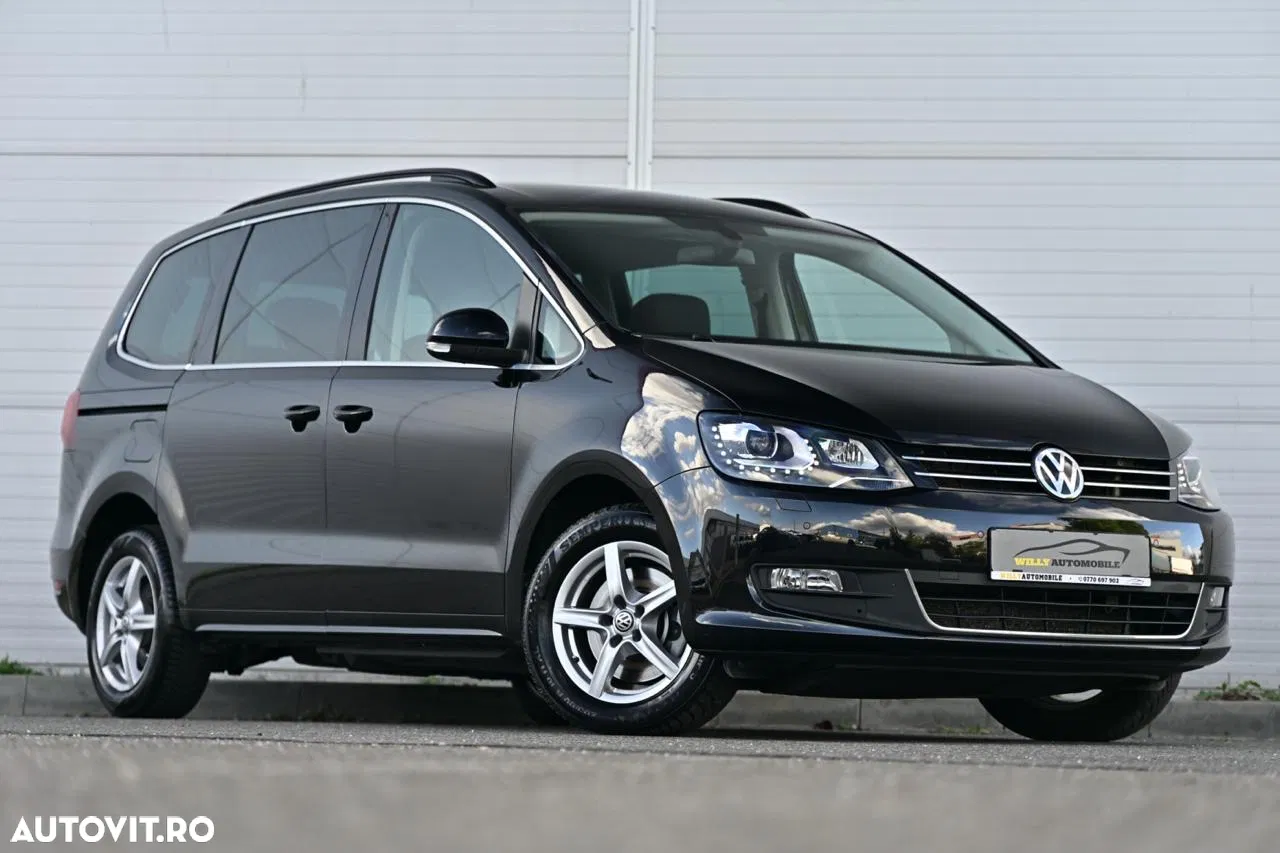 2016 Volkswagen Sharan 2.0 TDI DSG Comfortline Black Style, photograph 2