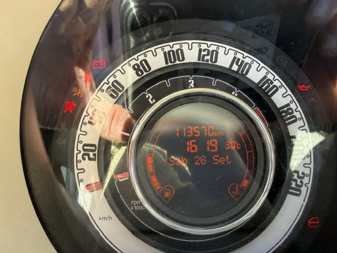 2011 Fiat 500 500 III 1.3 mjt 16v Lounge 95cv, photograph 7