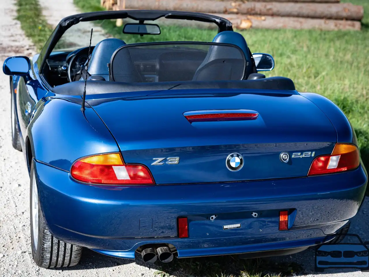 2001 BMW Z3 Z3 Roadster 2.2i # 2. Hand # Topasblau, photograph 8