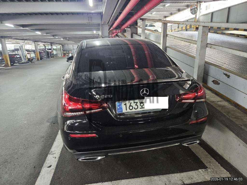 2022 Mercedes-Benz A220 Sedan, photograph 2