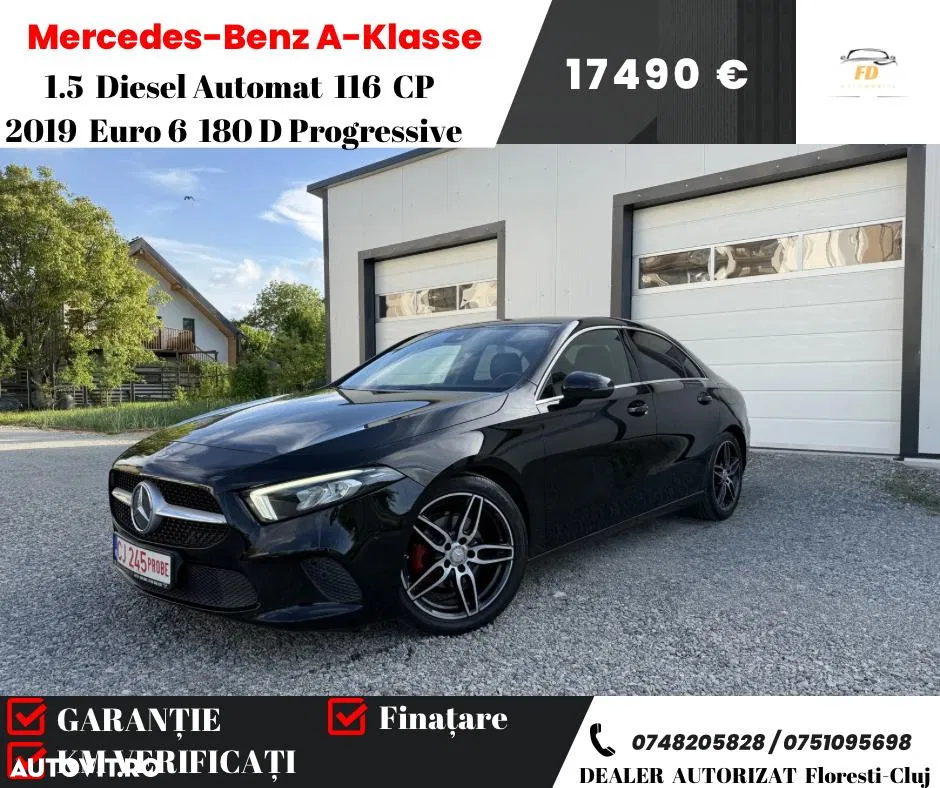2019 Mercedes-Benz A 180 d Sedan 7G-DCT Progressive, photograph 1