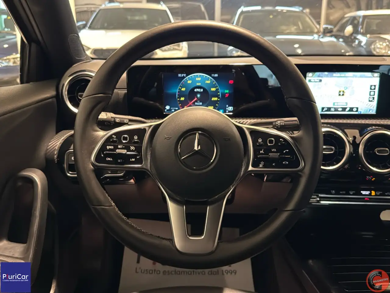 2021 Mercedes-Benz A 180 d auto Bus. Extra Navi Cruise Fari LED DAB, photograph 9