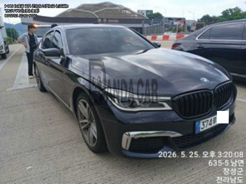 2019 BMW 740d xDrive WLTP, photograph 3
