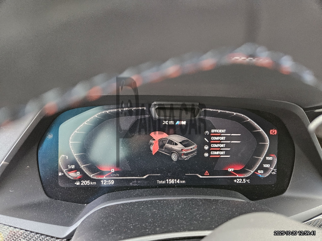 2021 BMW X6 M Competition, photograph 3