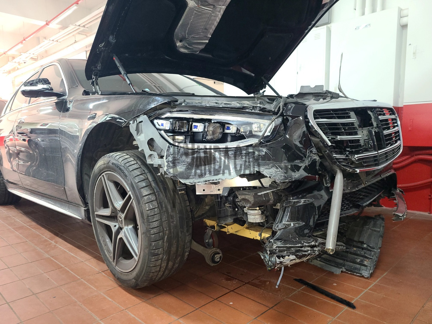 2022 Mercedes-Benz S400 d 4MATIC, photograph 2