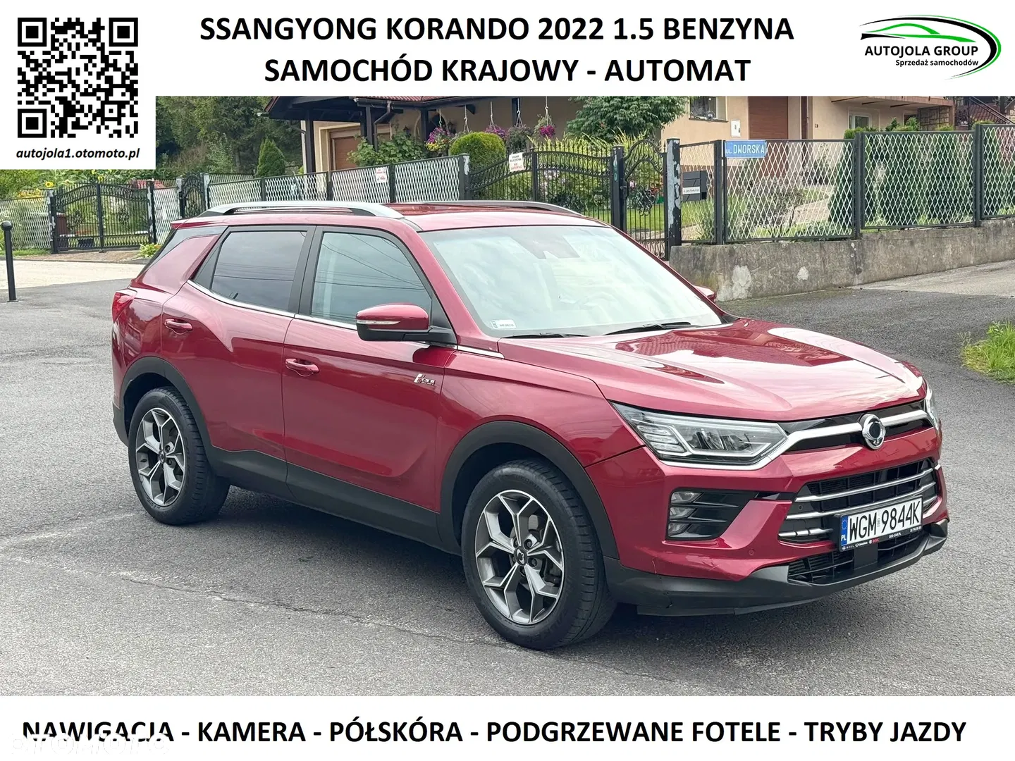 2022 SsangYong/KGM Korando, photograph 1