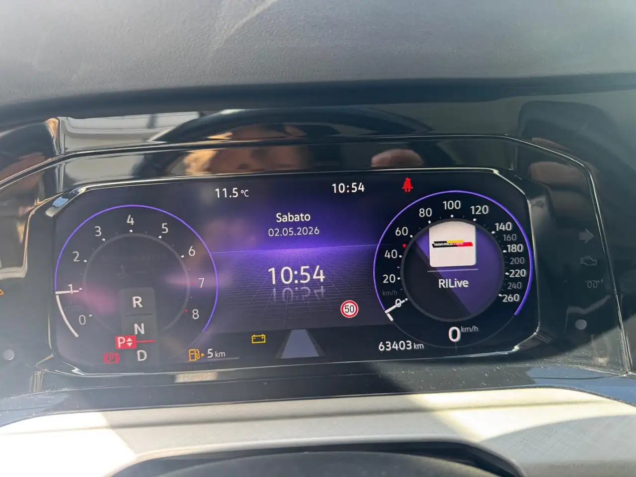 2021 Volkswagen Golf 1.5 eTSI 150 CV EVO DSG Life, photograph 12