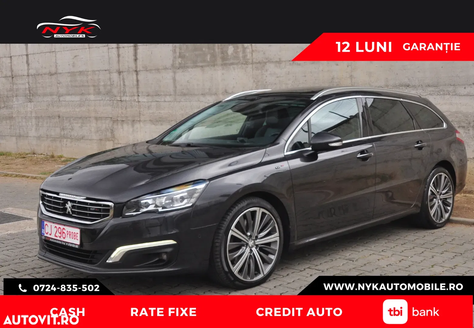 Peugeot 508 BlueHDi 180 EAT6 Stop&Start GT — photo 1 of 30