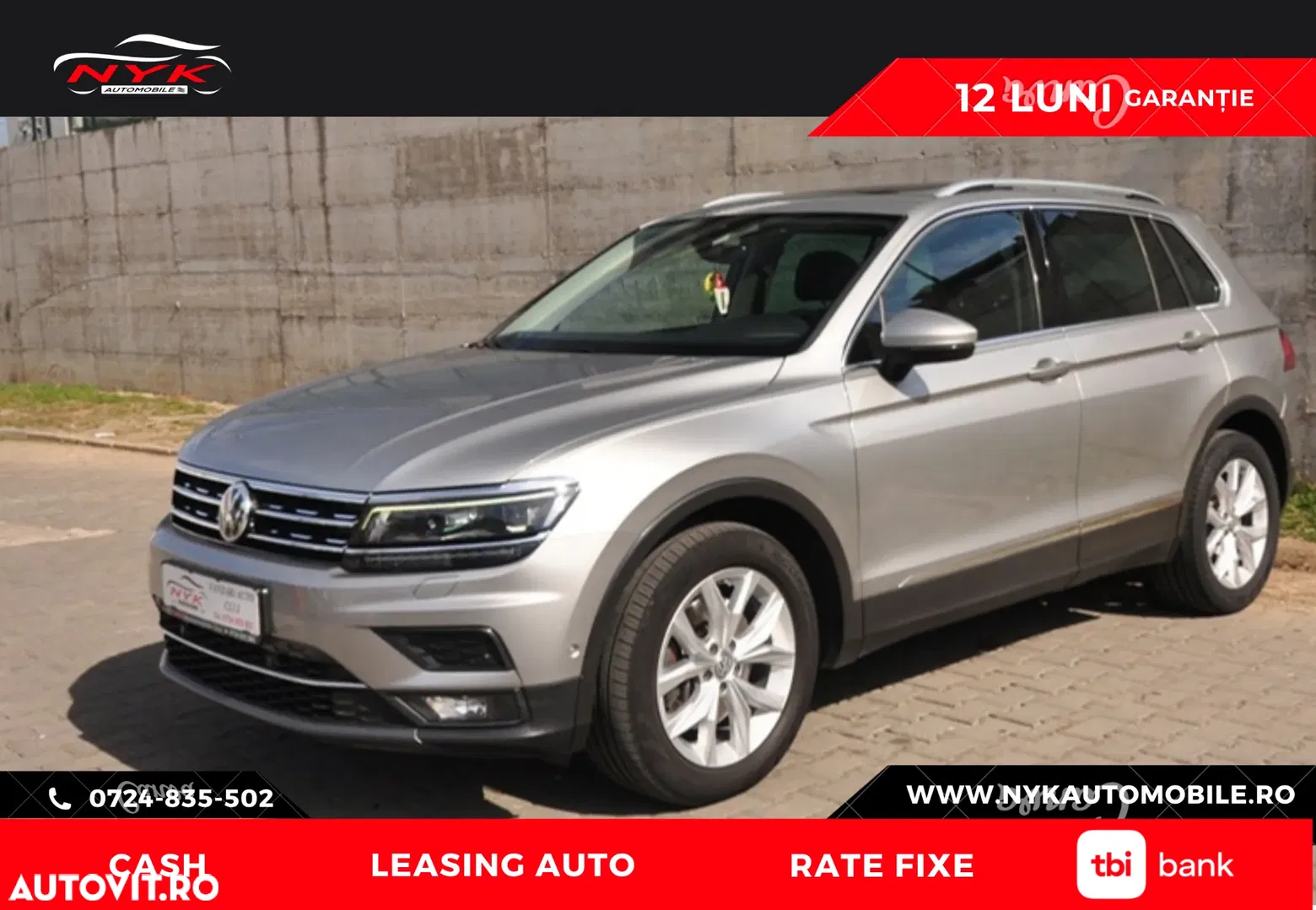 2018 Volkswagen Tiguan 2.0 TDI 4Mot DSG Highline, photograph 1