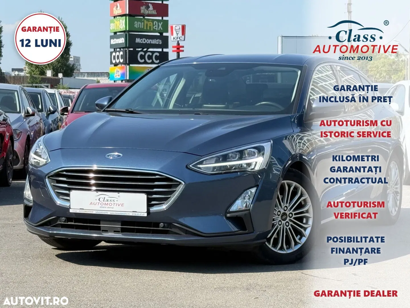 2019 Ford Focus 1.5 EcoBlue Titanium, photograph 1