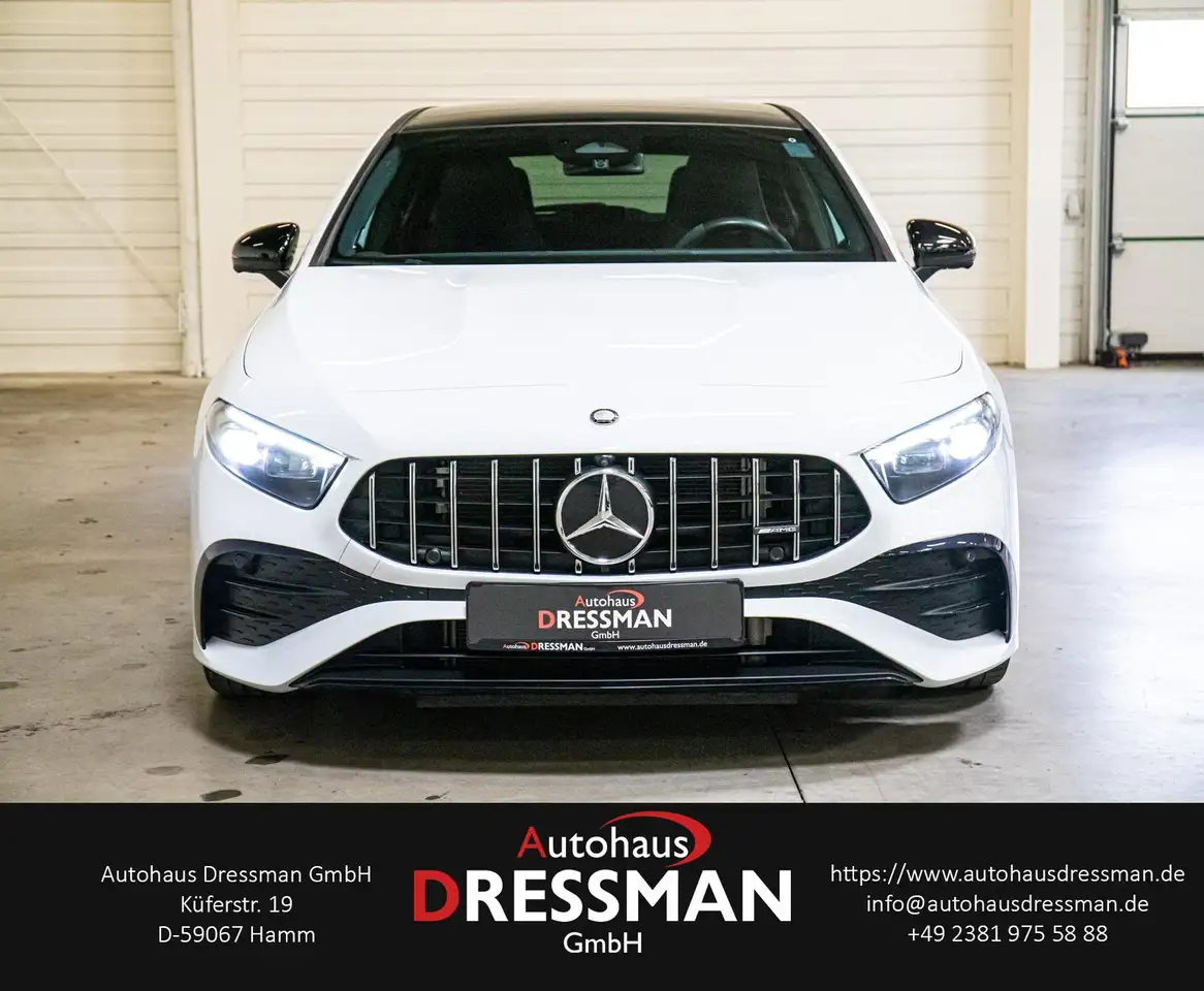 2023 Mercedes-Benz A 35 AMG LED BURMESTER PANO 360° NIGHT HuD 19z., photograph 2