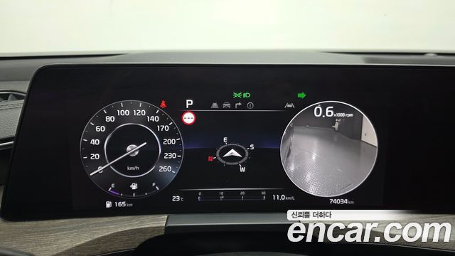 2021 Kia K8 2.5 Gasoline 2WD, photograph 6