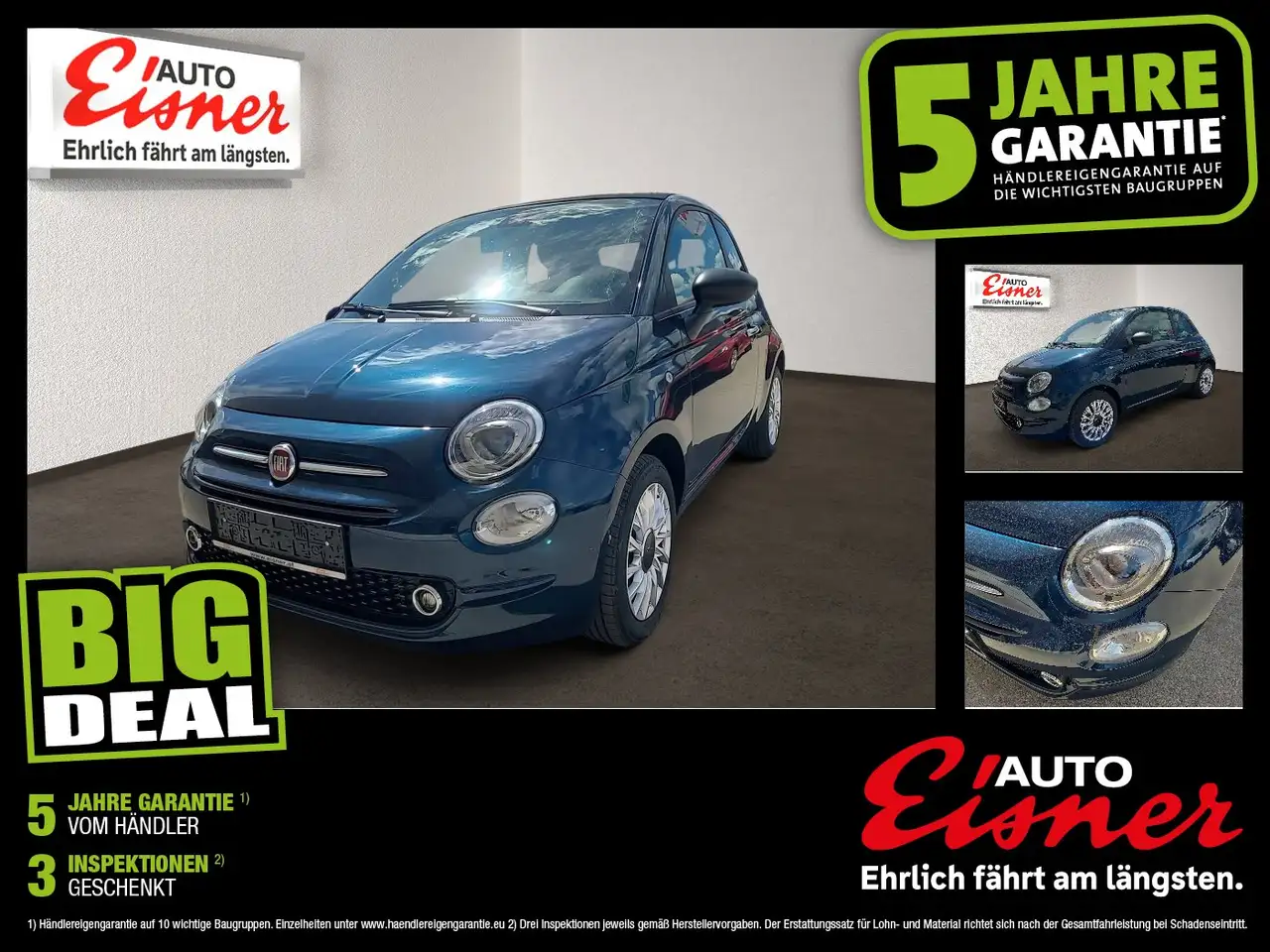Fiat 500C 500 Cabrio 1.0 Top Zustand! — photo 1 of 18