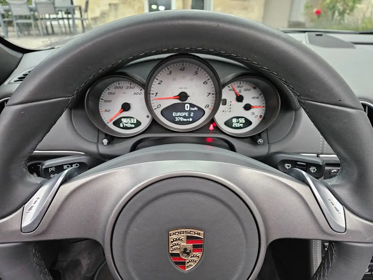 2009 Porsche Boxster Boxster S 3.4i PDK 310 PDLS, Bi-Xenon directionnels, Int Tout Cuir, Jantes Carrera S 19, Sièges Sports & chauffa, photograph 12