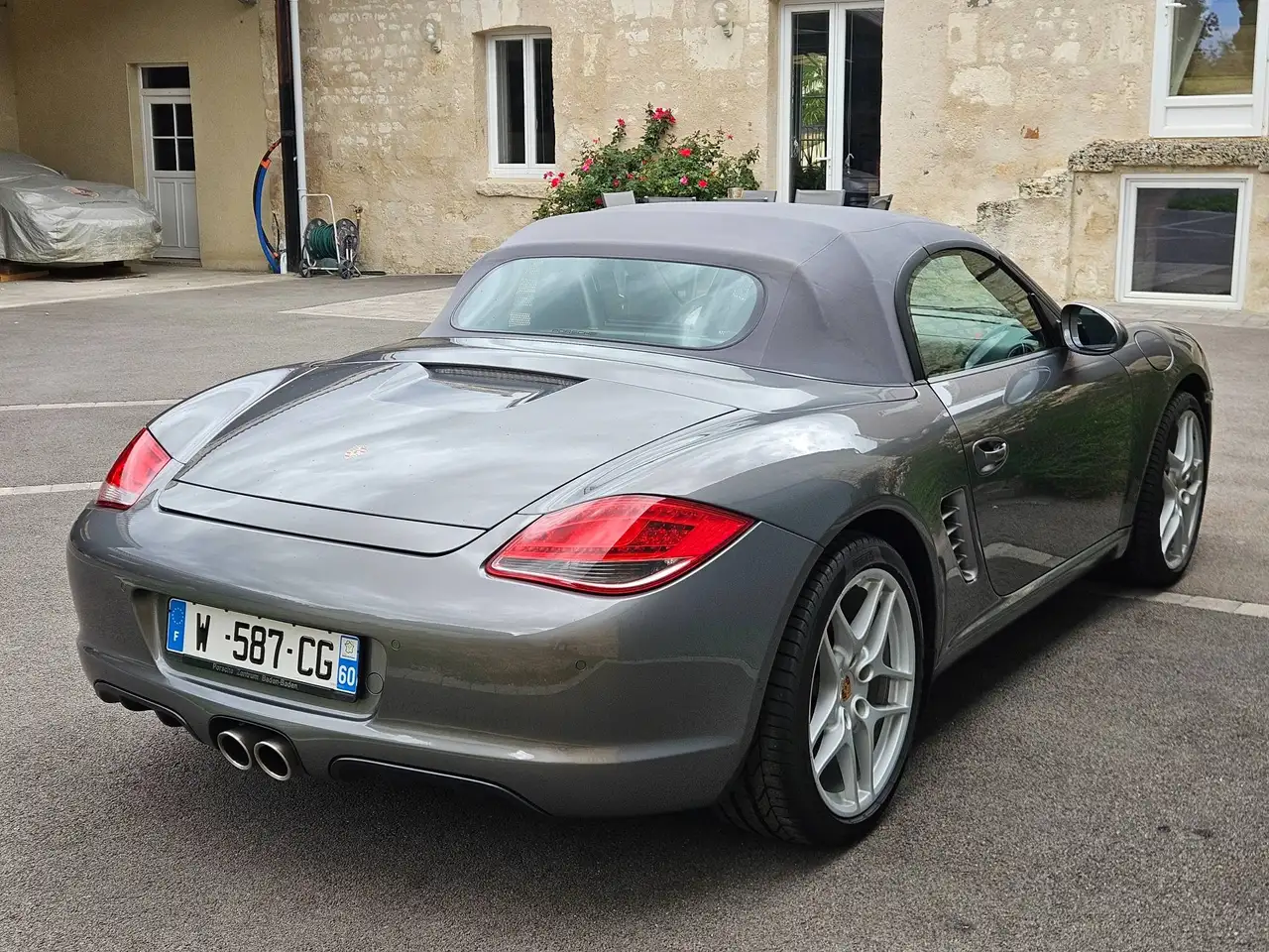 2009 Porsche Boxster Boxster S 3.4i PDK 310 PDLS, Bi-Xenon directionnels, Int Tout Cuir, Jantes Carrera S 19, Sièges Sports & chauffa, photograph 4