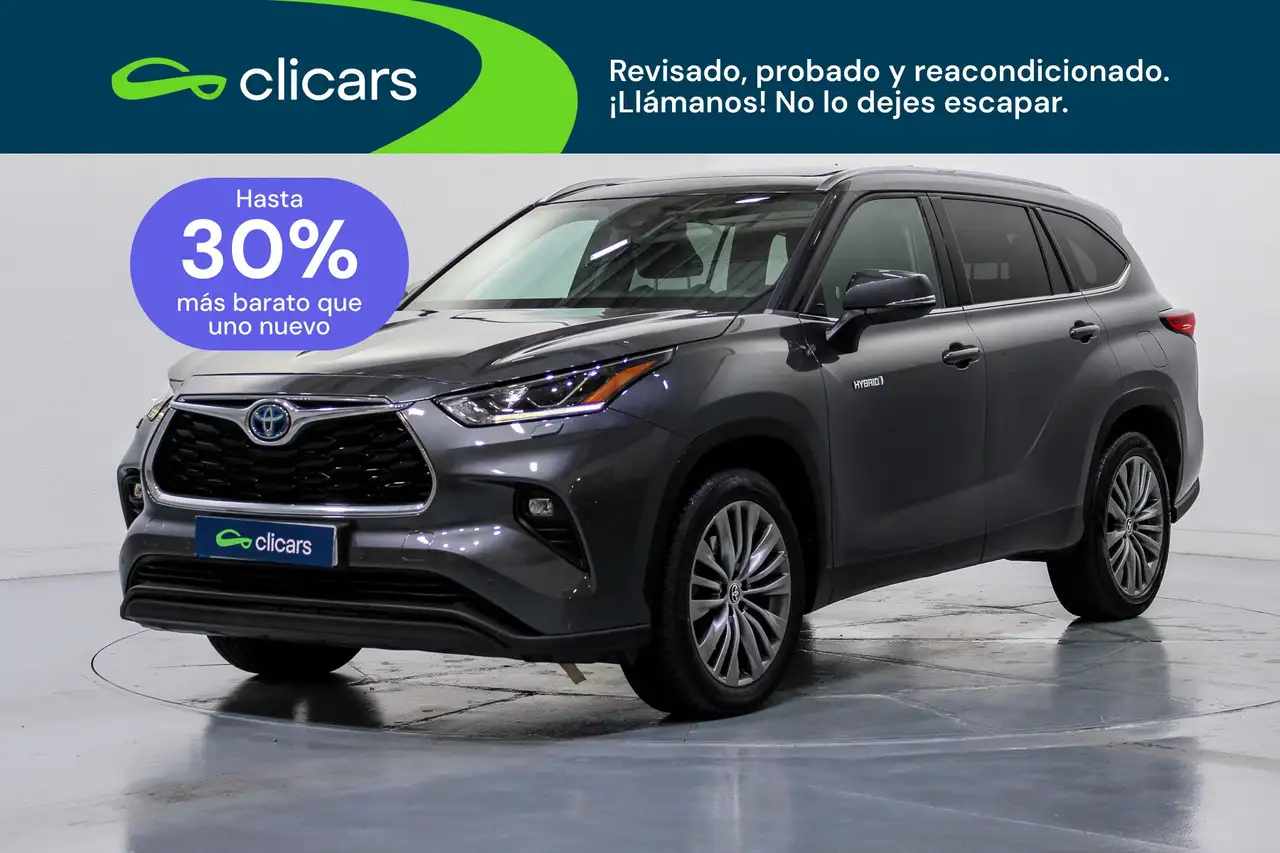 Toyota Highlander 2.5 hybrid Advance T. Panorámico Pintura metaliza — photo 1 of 15