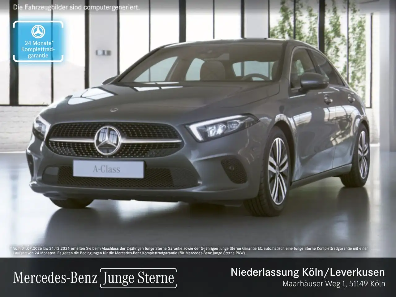 Mercedes-Benz A 200 Lim PROGRESSIVE+LED+KAMERA+TOTW+7G — photo 1 of 23