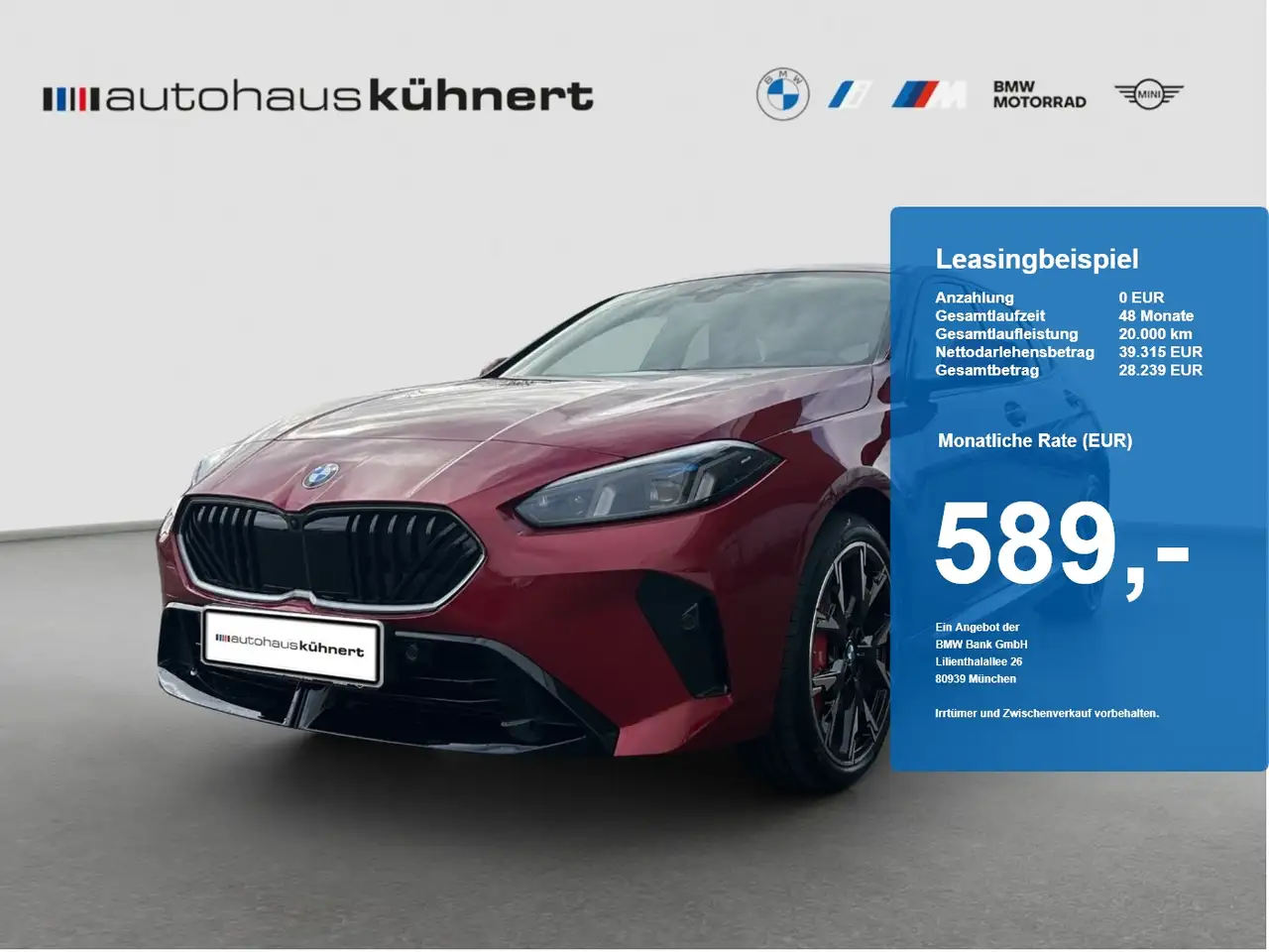 BMW 123 xDrive M-Sport PRO UPE: 59.260,- EUR — photo 1 of 15