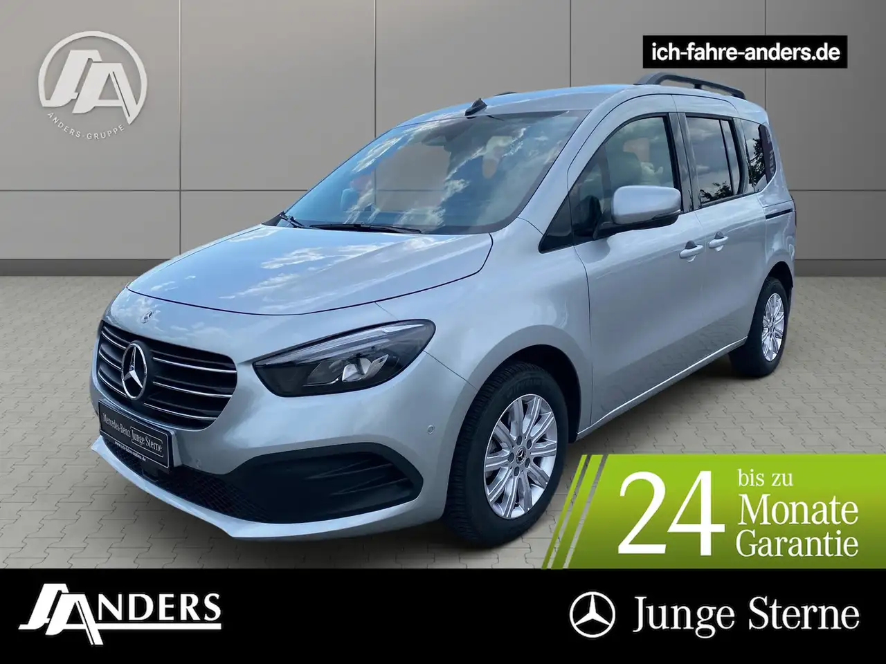 Mercedes-Benz T-Klasse LED*AHK*SHZ*Navi*MBUX*Keyless-Go*Tempomat — photo 1 of 23
