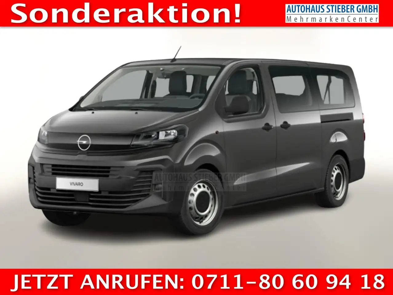Opel Vivaro Kombi XL 2.2 D AT8 8-Sitzer AHK Klima-Paket Nav... — photo 1 of 9