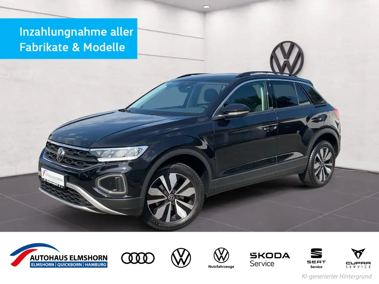 Volkswagen T-Roc Move 1.5 TSI KAMERA IQ.DRIVE APP NAVI GJR — photo 1 of 15