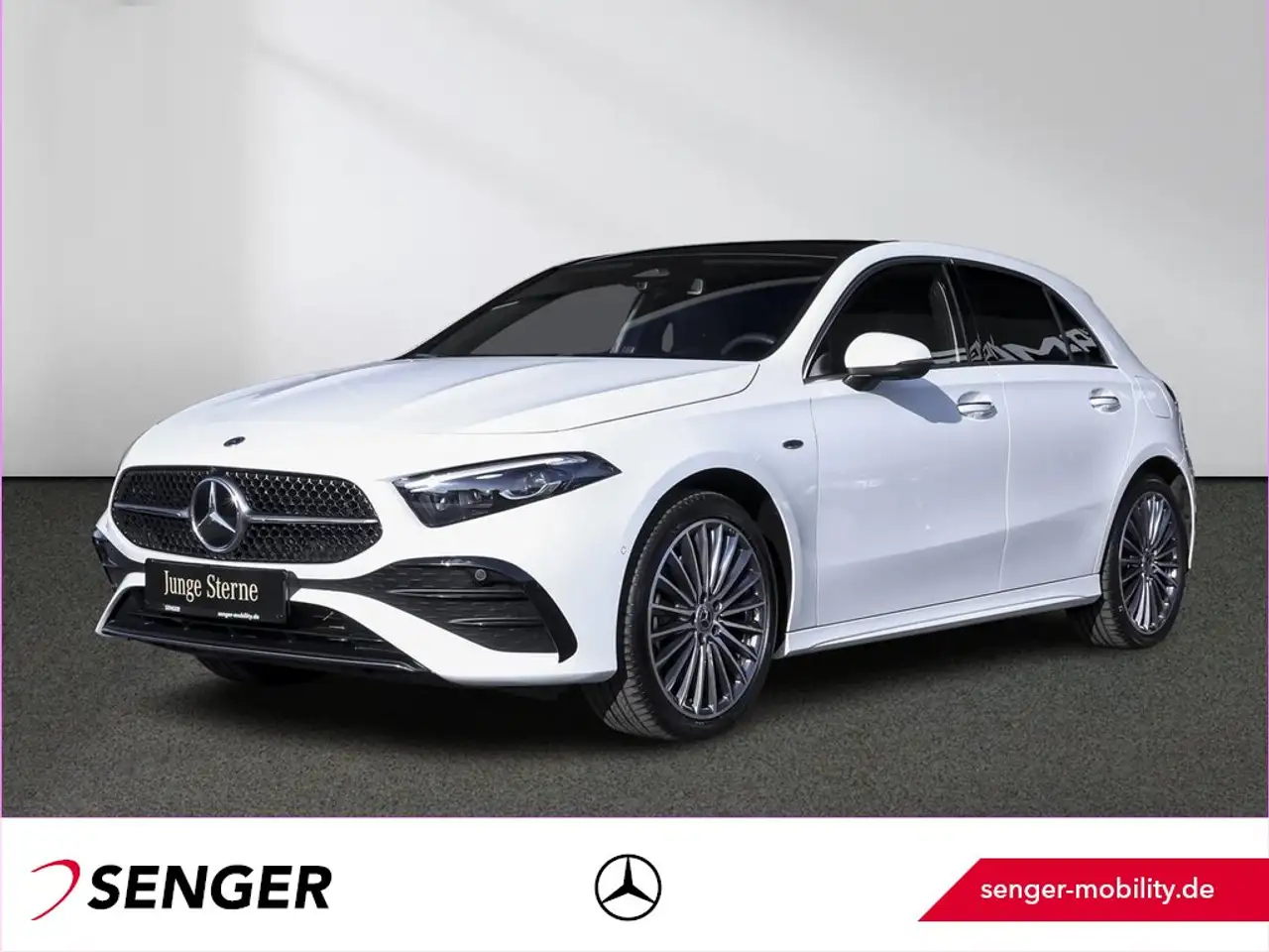 Mercedes-Benz A 250 e AMG Premium+ Panorama 19" Distronic 360° — photo 1 of 18