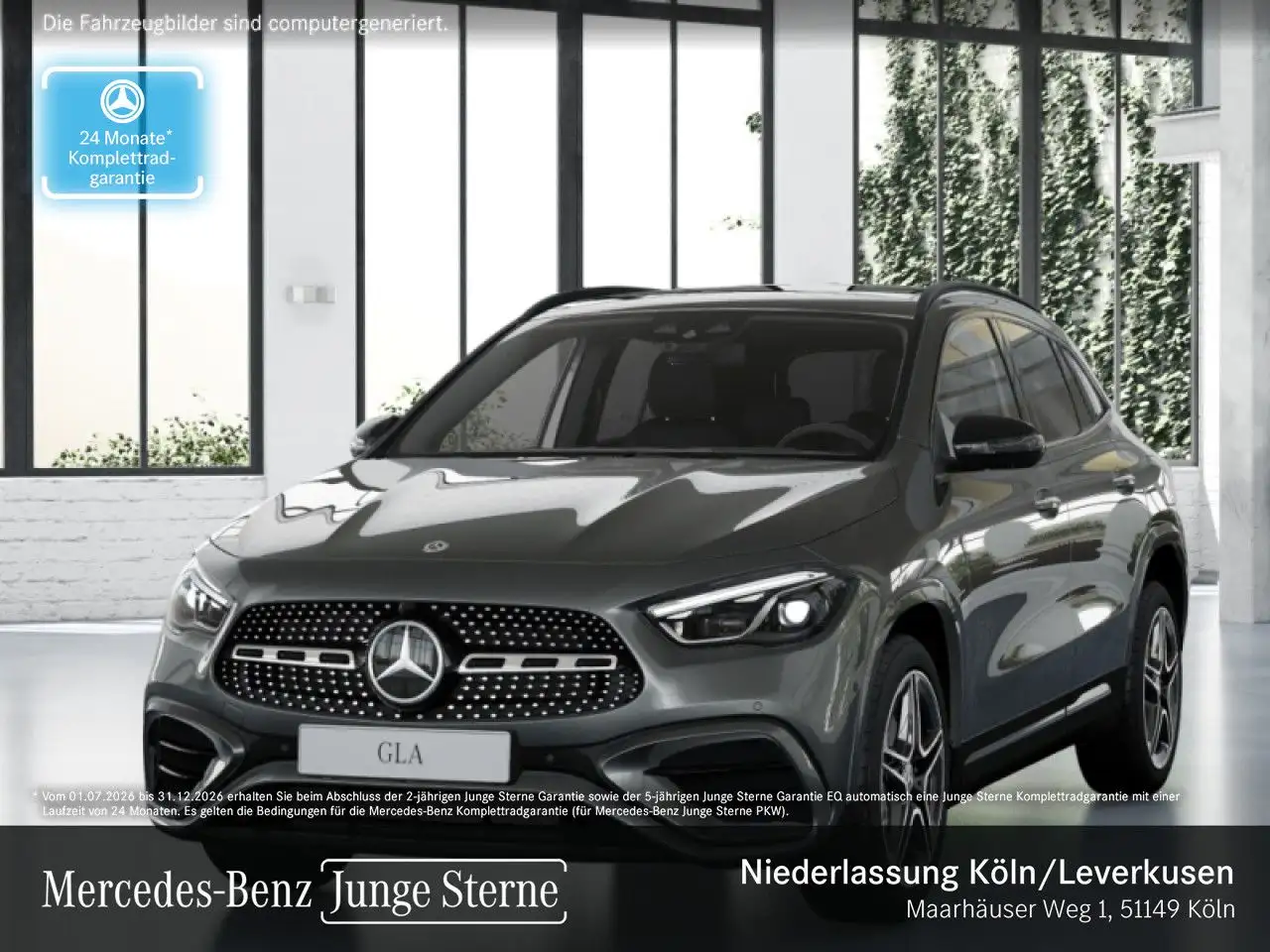 Mercedes-Benz GLA 250 4M AMG+NIGHT+PANO+360°+AHK+MULTIBEAM+19" — photo 1 of 15