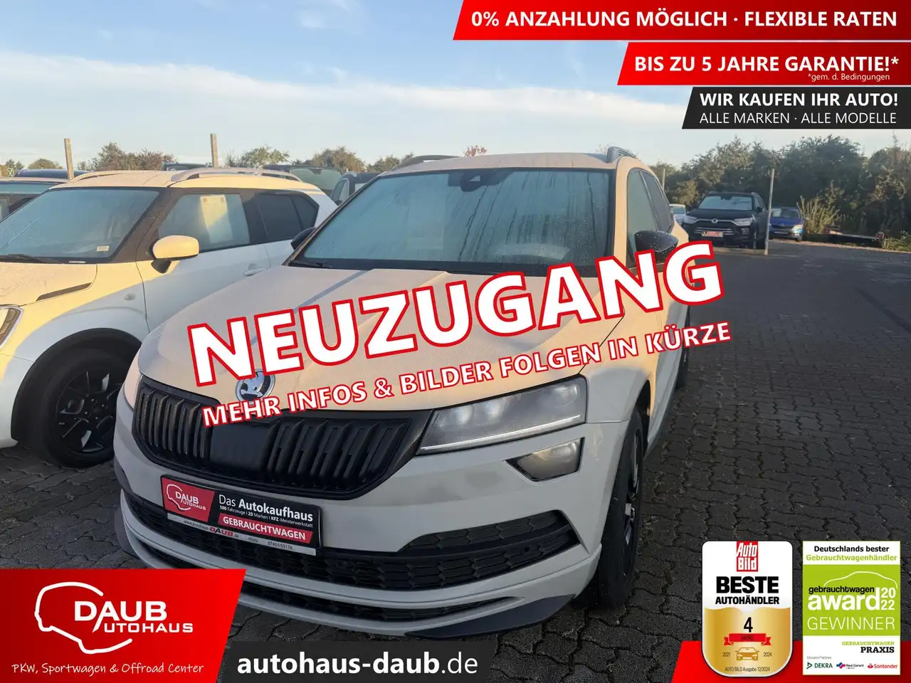 Skoda Karoq Sportline+4x4+DSG+Navi+Kamera+DAB+LED++ — photo 1 of 9