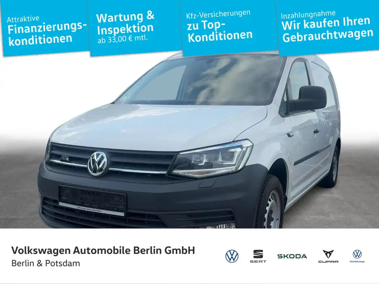 Volkswagen Caddy KABasisBV75 CRD AG6 Klima Xenon PDC — photo 1 of 17