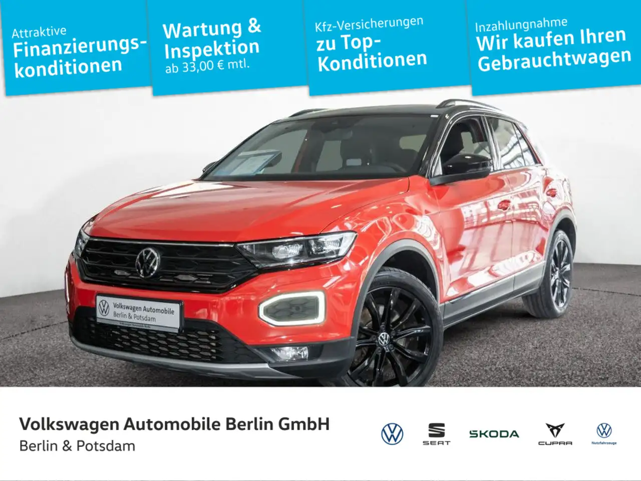 Volkswagen T-Roc 2.0 TSI 4M Sport Kamera LED Navi Sitzhzg. — photo 1 of 20